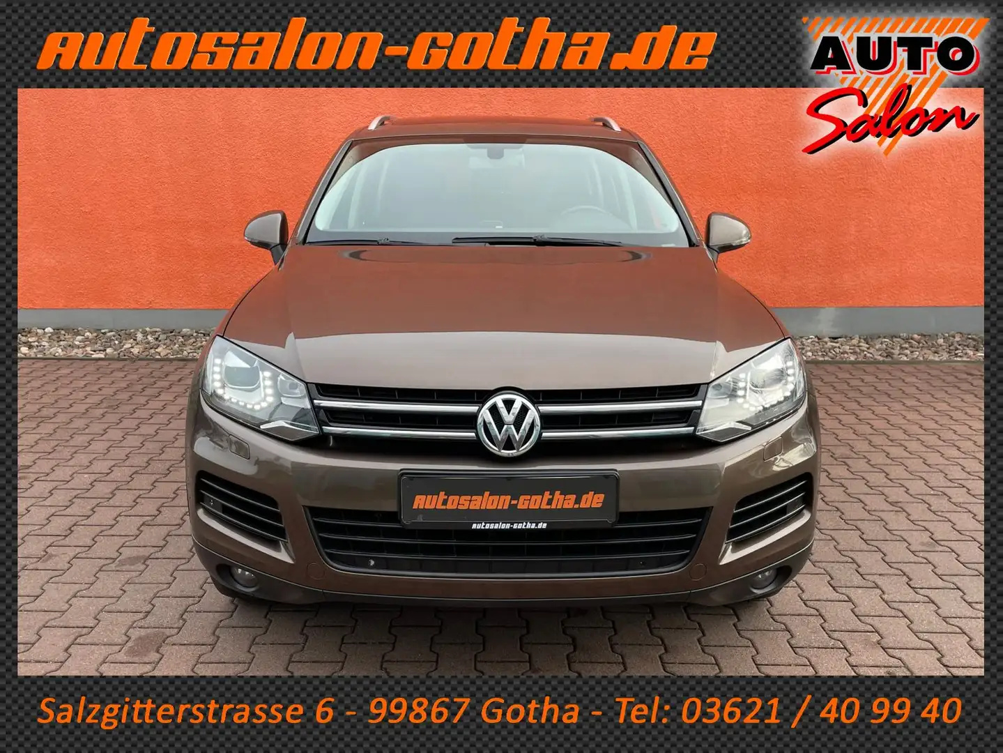 Volkswagen Touareg V6 TDI BMT XENON+AHK PANORAMA PDC SHEFT Braun - 2