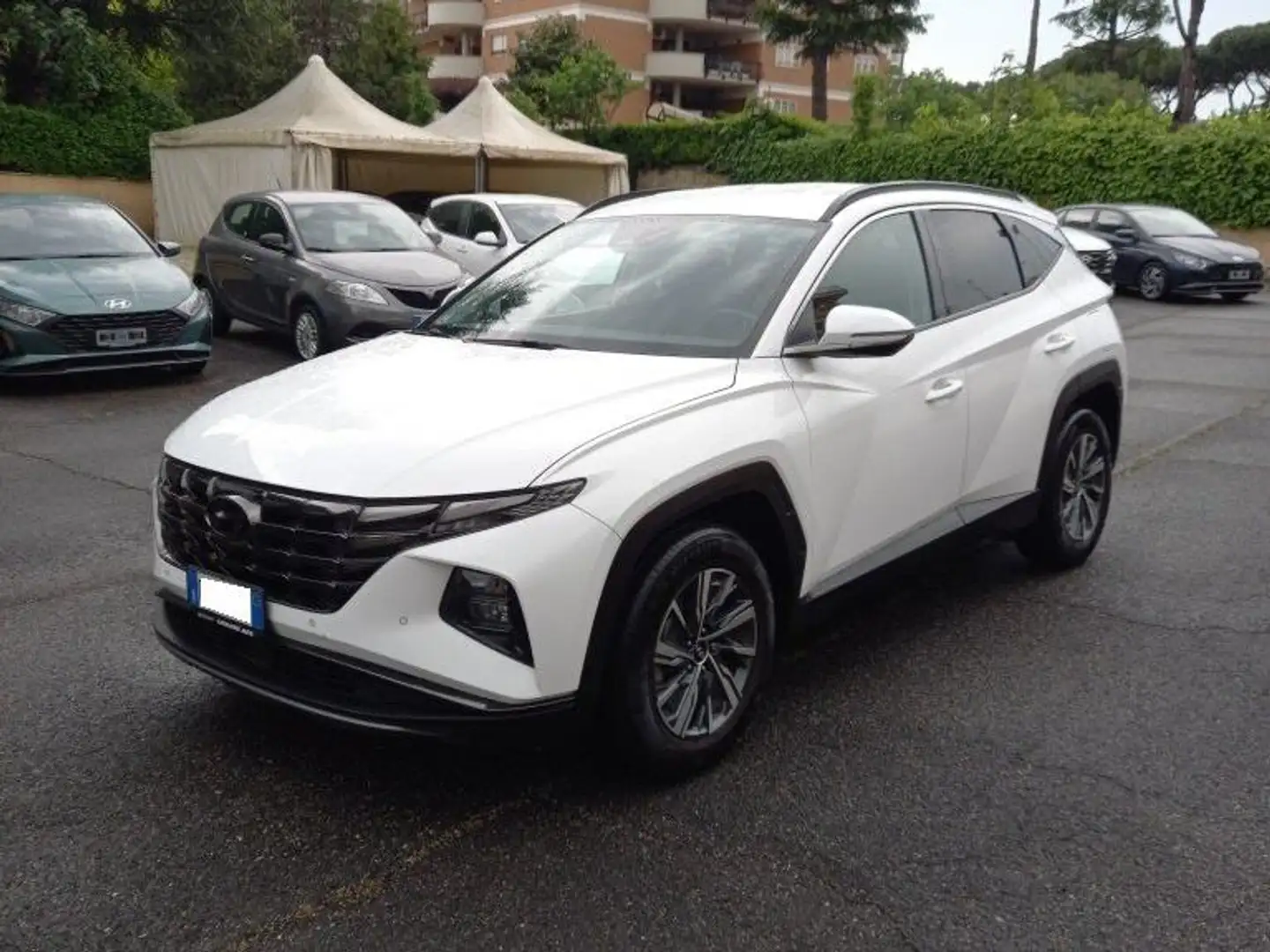 Hyundai TUCSON Tucson 1.6 hev Xline 2wd auto Bianco - 1