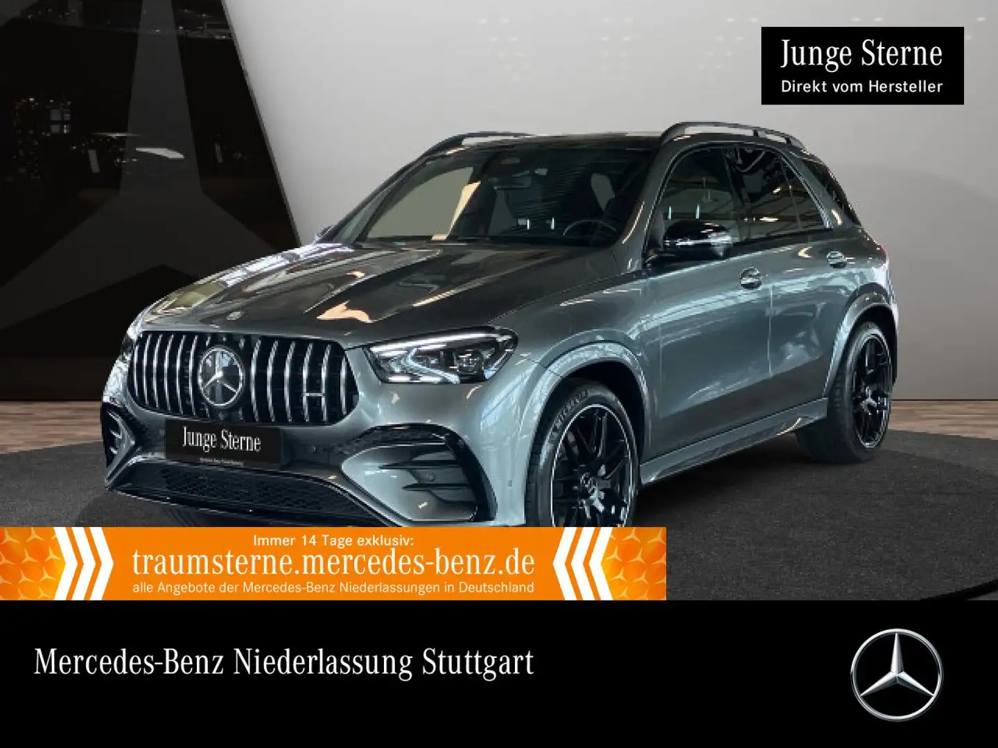 Mercedes-Benz GLE 53 AMG GLE 53 4M NIGHT+PANO+360+AHK+MULTIBEAM+STHZG+22" Grau - 1