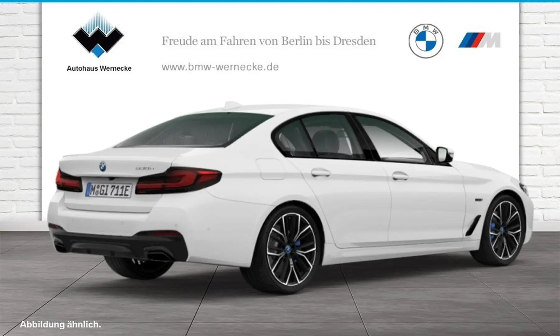 BMW 530 e Limousine M Sportpaket Head-Up HK HiFi DAB Alb - 2