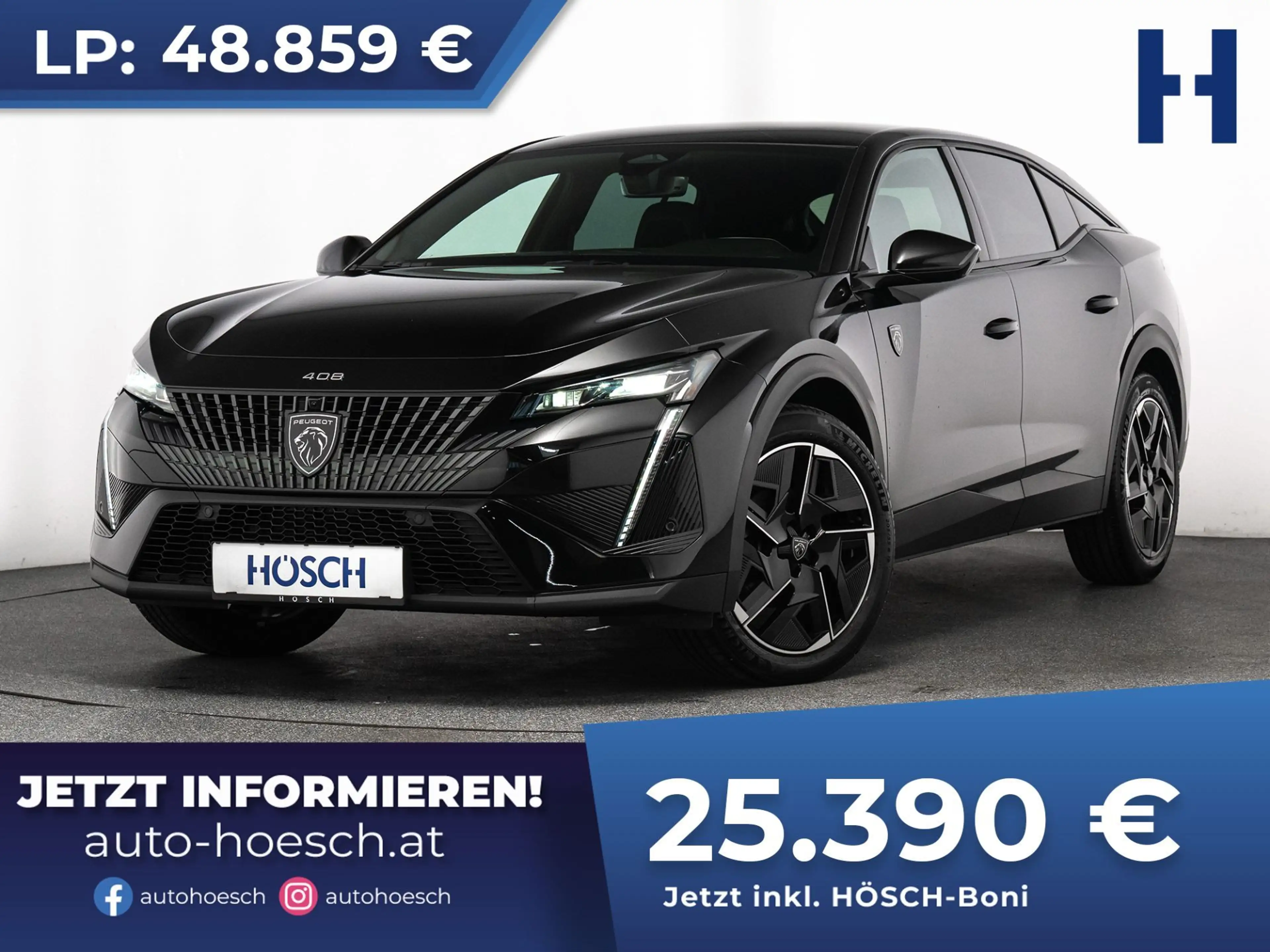 Peugeot 408 GT PureTech 130 Aut. MEGAPREIS WENIG KM