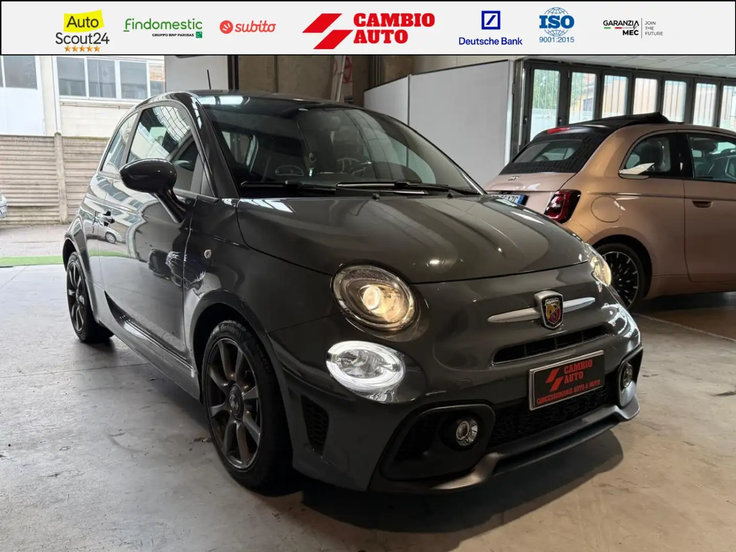 Abarth 595 595 2016 1.4 t-jet 145cv my18 Gris - 1