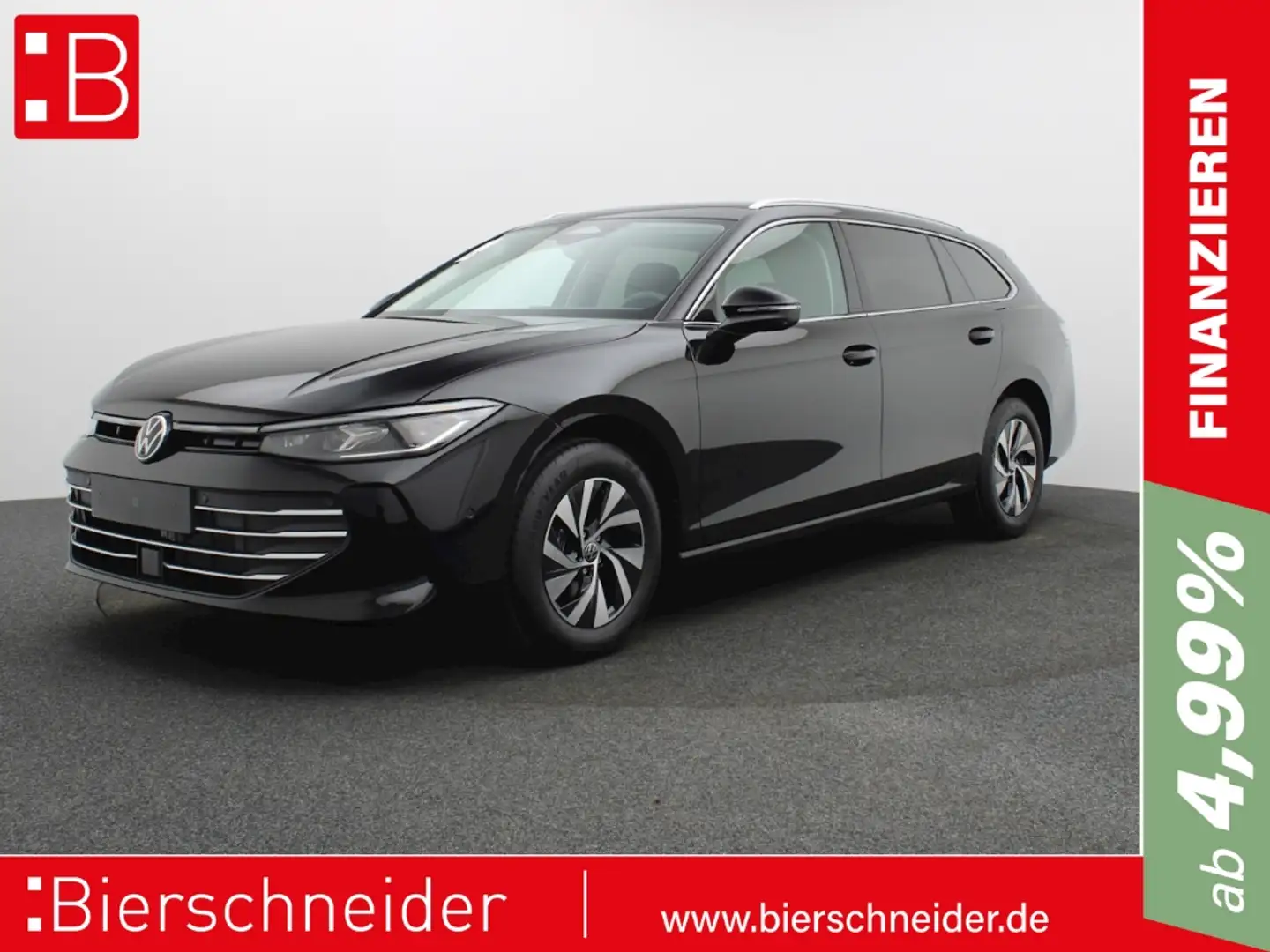 Volkswagen Passat Variant 1.5 eTSI DSG Business AHK IQ.LIGHT NAVI ACC ERGO Schwarz - 1