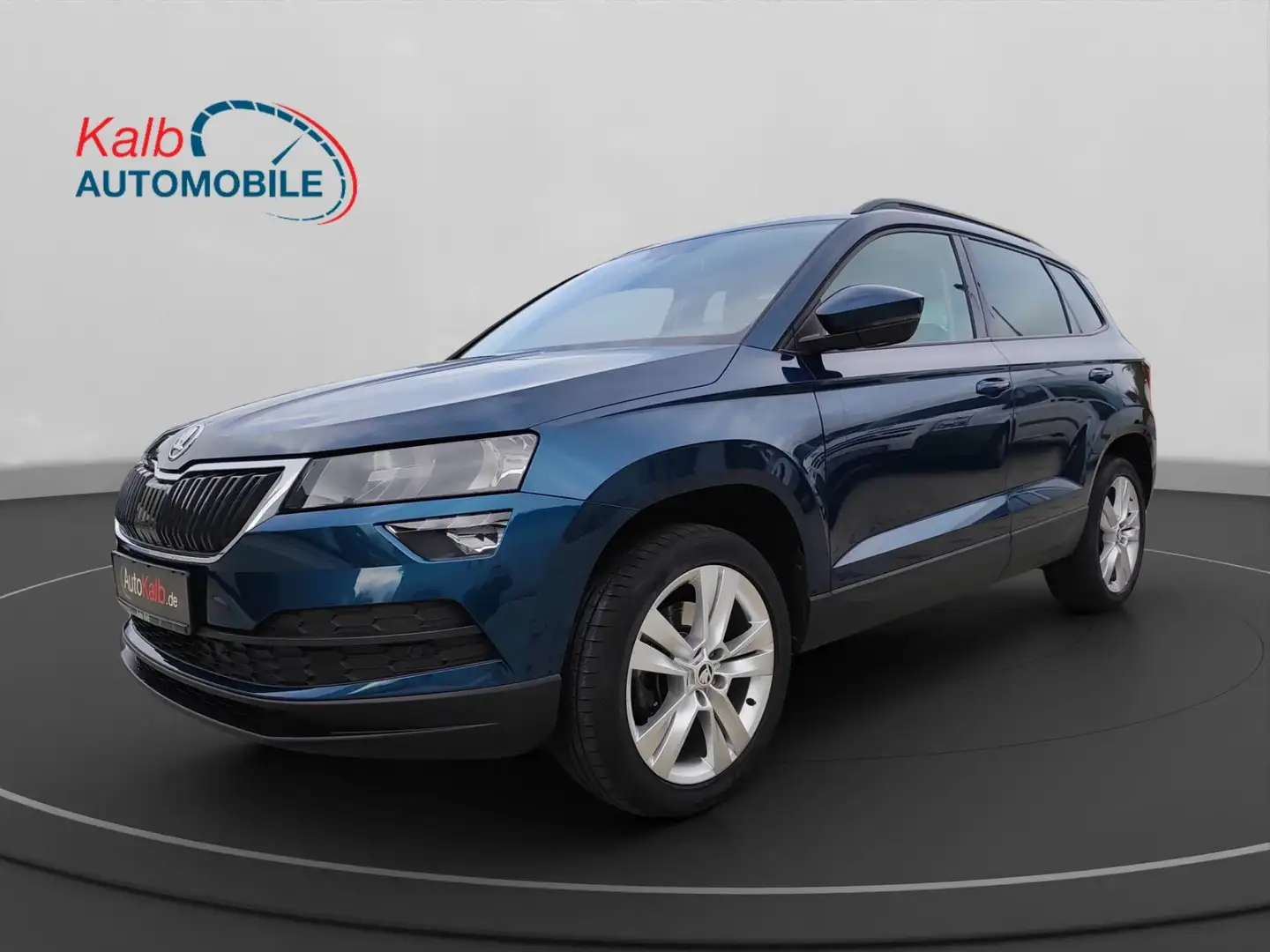 Skoda Karoq STYLE 1,0 TSI +PDC+KEYLESS+SUNSET Bleu - 1