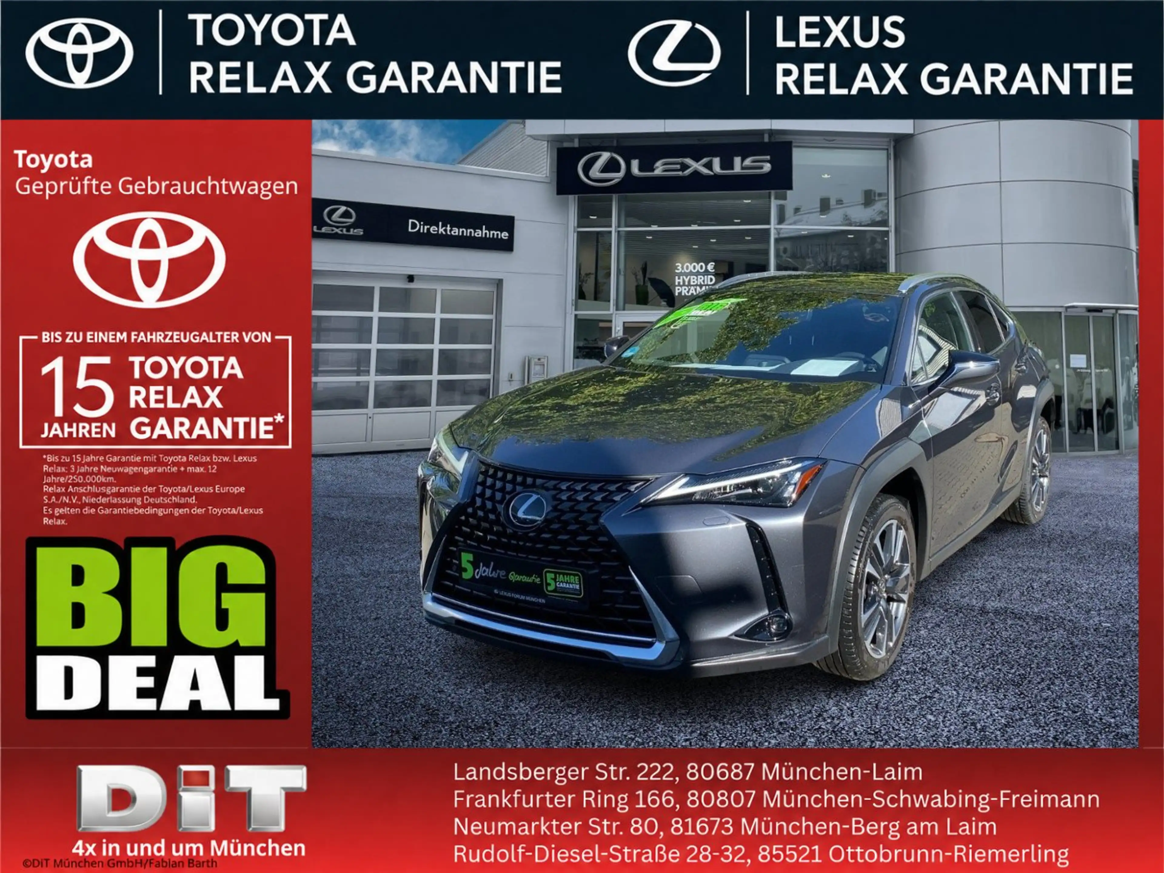 Lexus UX 250h UX 250 h Style Edition zuverlässiger Crossover