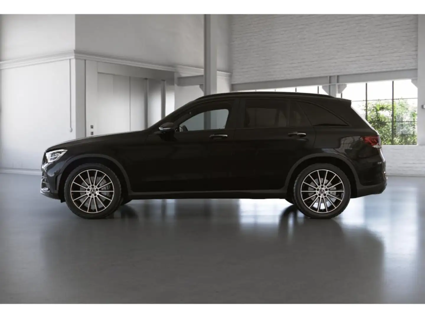 Mercedes-Benz GLC 300 4M AMG Business+Standhz+AHK+Pano+Totwink Schwarz - 2