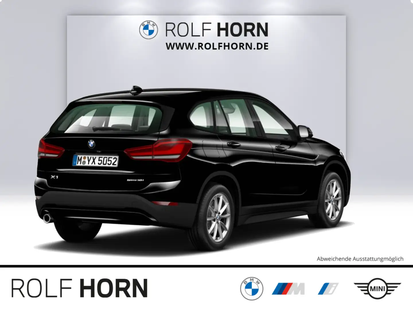 BMW X1 sDrive18i Advantage Navi RfKamera LED Sitzhzg Schwarz - 2