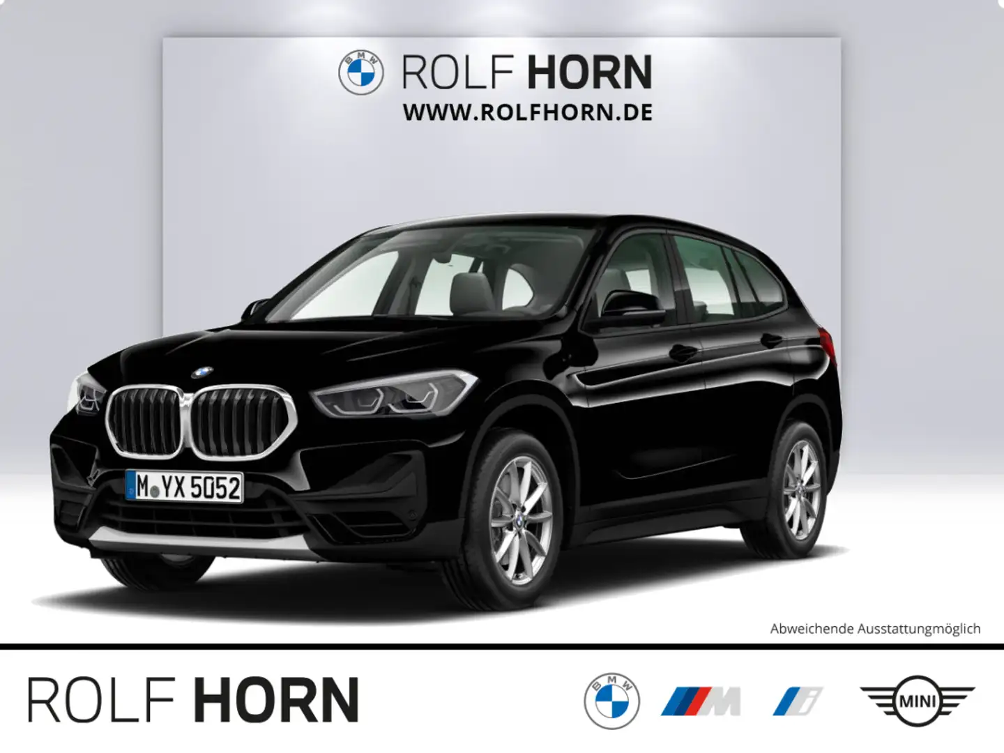 BMW X1 sDrive18i Advantage Navi RfKamera LED Sitzhzg Schwarz - 1