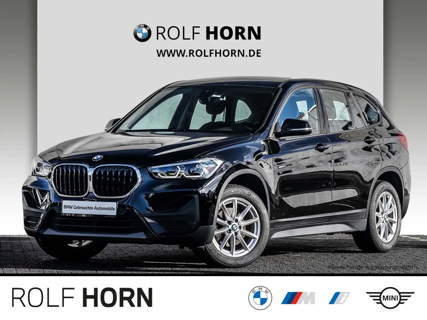 BMW X1 sDrive18i Advantage Navi RfKamera LED Sitzhzg Schwarz - 1