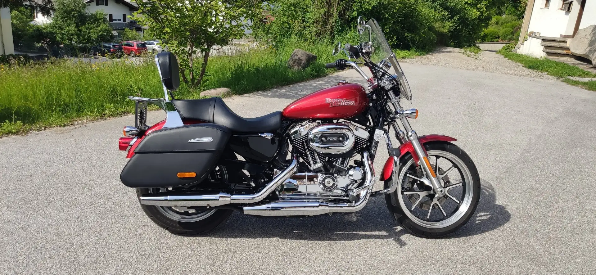 Harley-Davidson Sportster 1200 Červená - 1