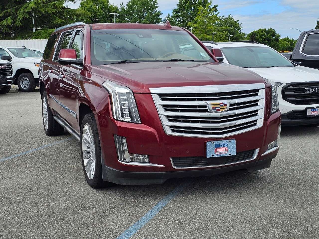 2016 Cadillac Escalade Extended Luxury. Platinum Prestige.