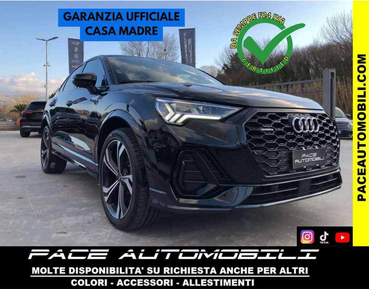 Audi Q3 45 SPORTBACK SPB 20" Q4 SLINE S-LINE S LINE TETTO
