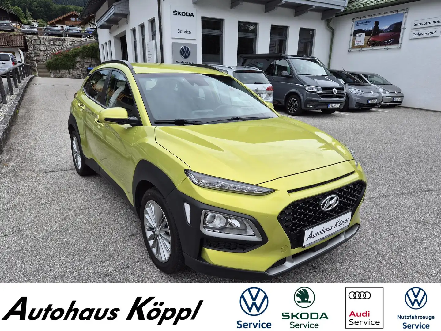 Hyundai KONA Trend 4WD 1.6 TGDI Kamera Navi AHK Gelb - 1