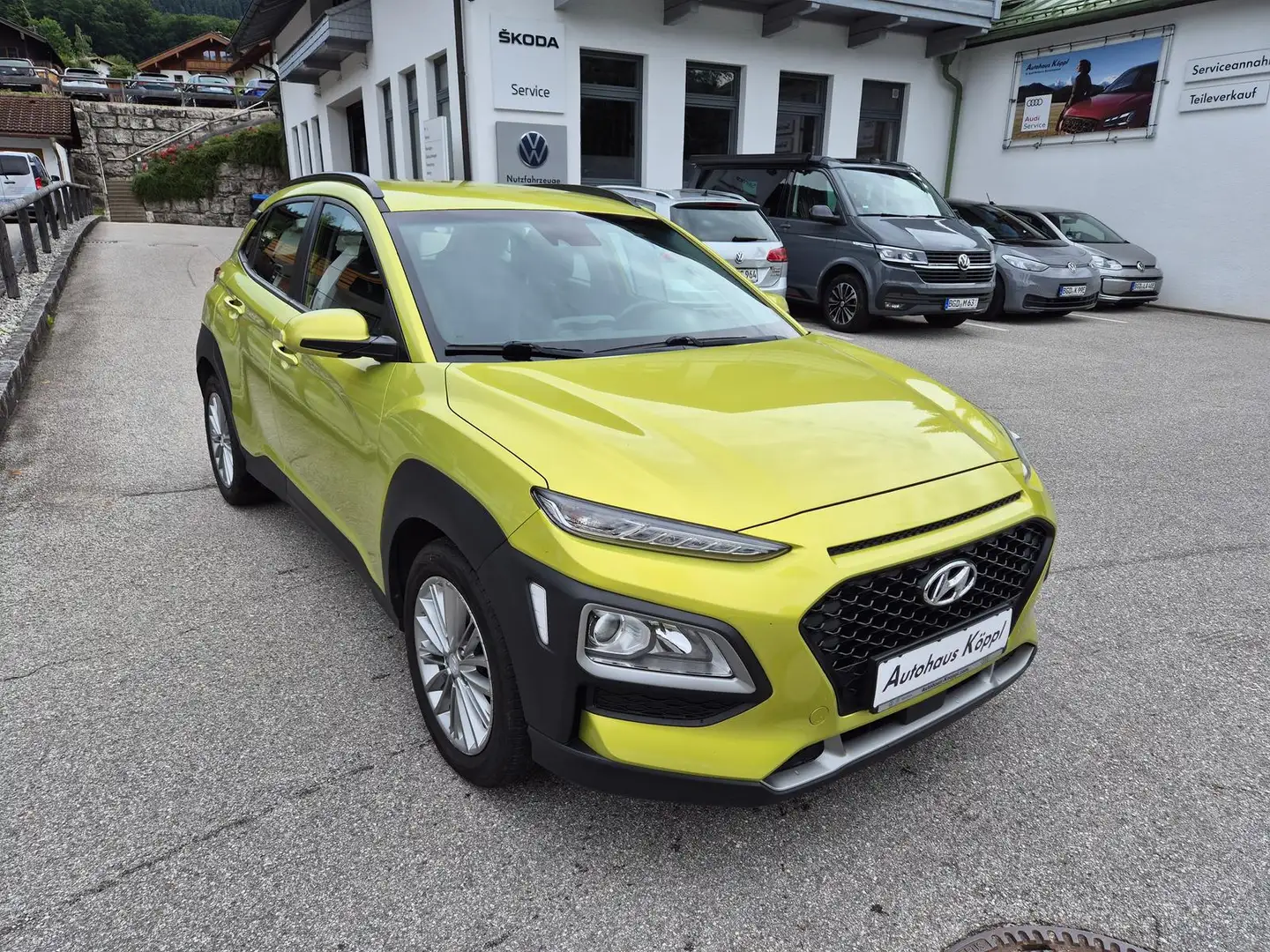 Hyundai KONA Trend 4WD 1.6 TGDI Kamera Navi AHK Gelb - 2