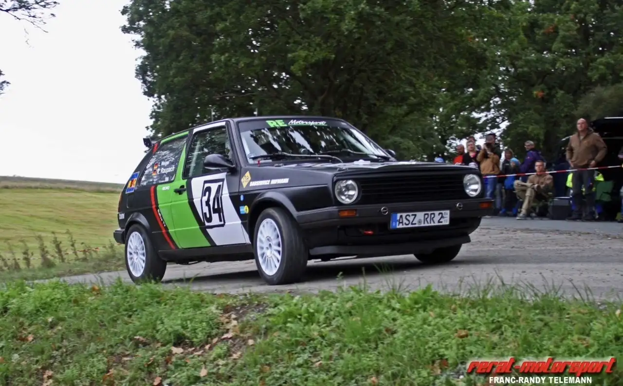 Volkswagen Golf VW Golf 2 16V Rallye – 2.0 16V 9A – DMSB Wagenpass, foto 1