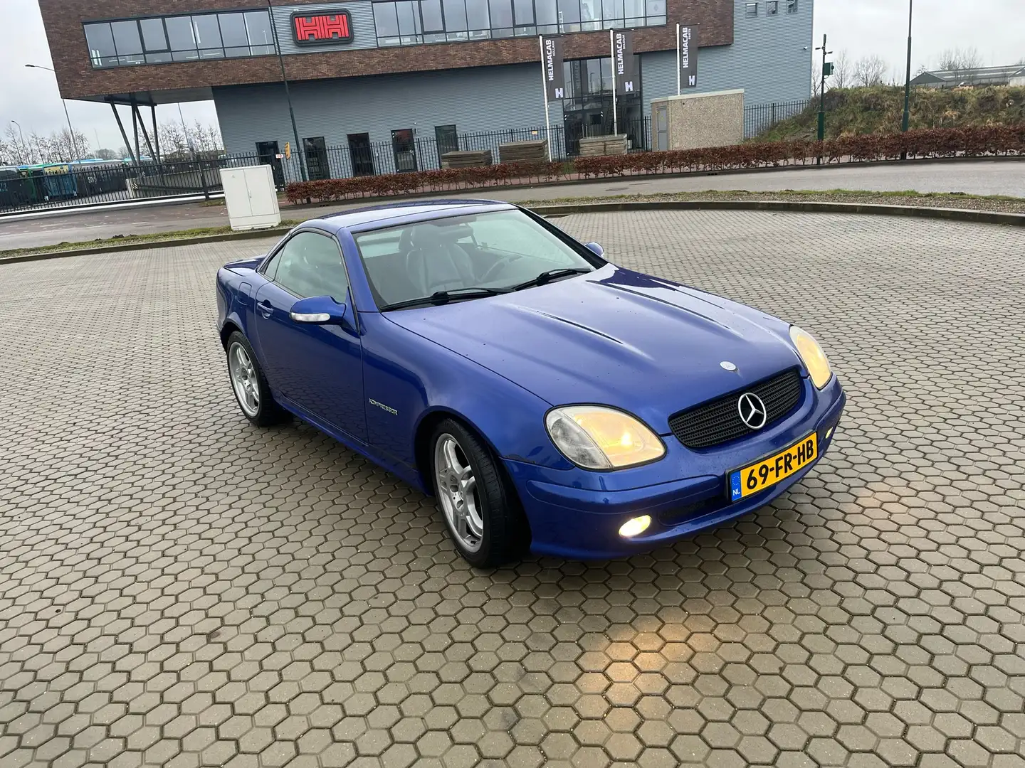 Mercedes-Benz SLK 200 K. Modrá - 2