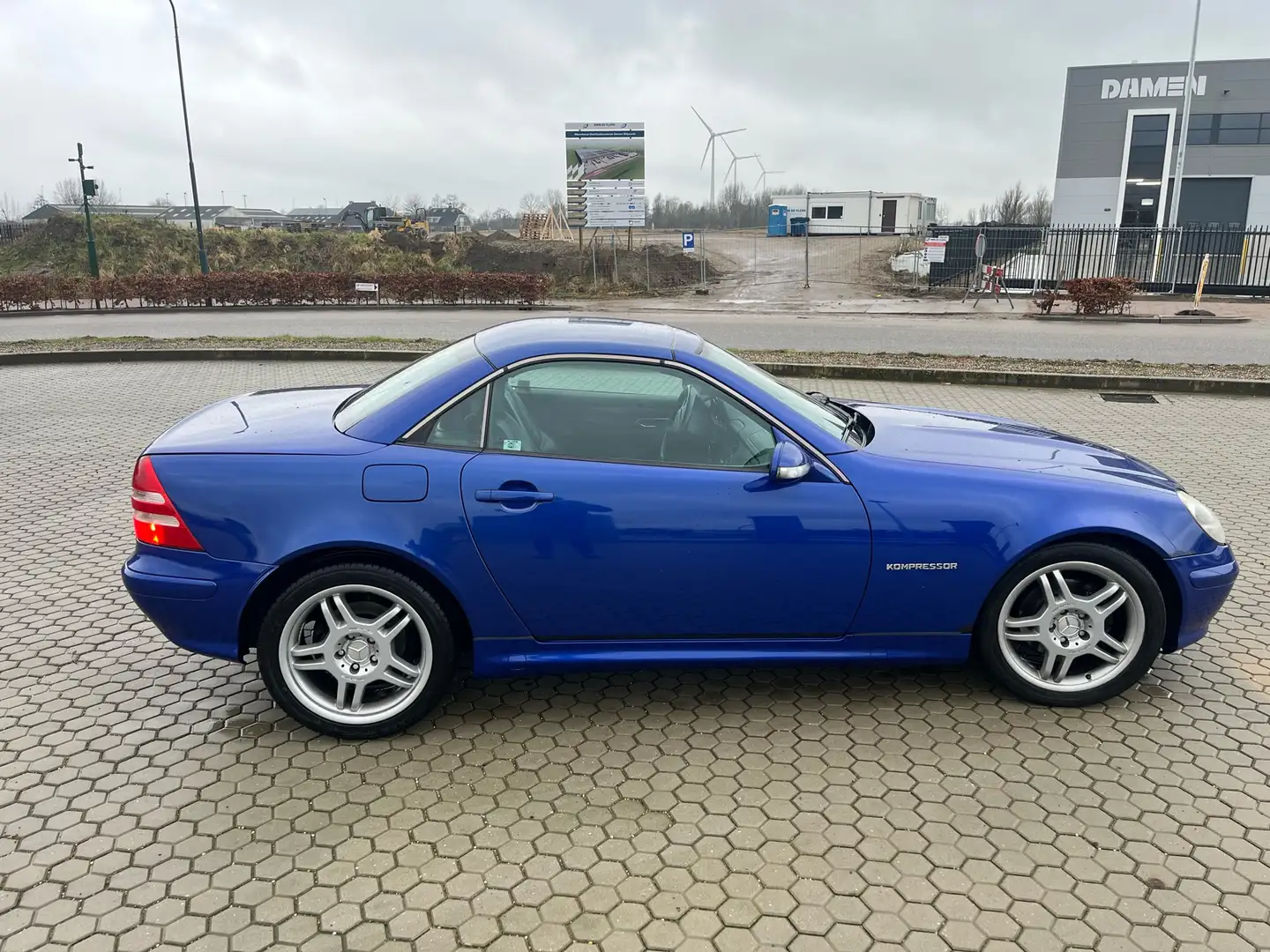 Mercedes-Benz SLK 200 K. Modrá - 1