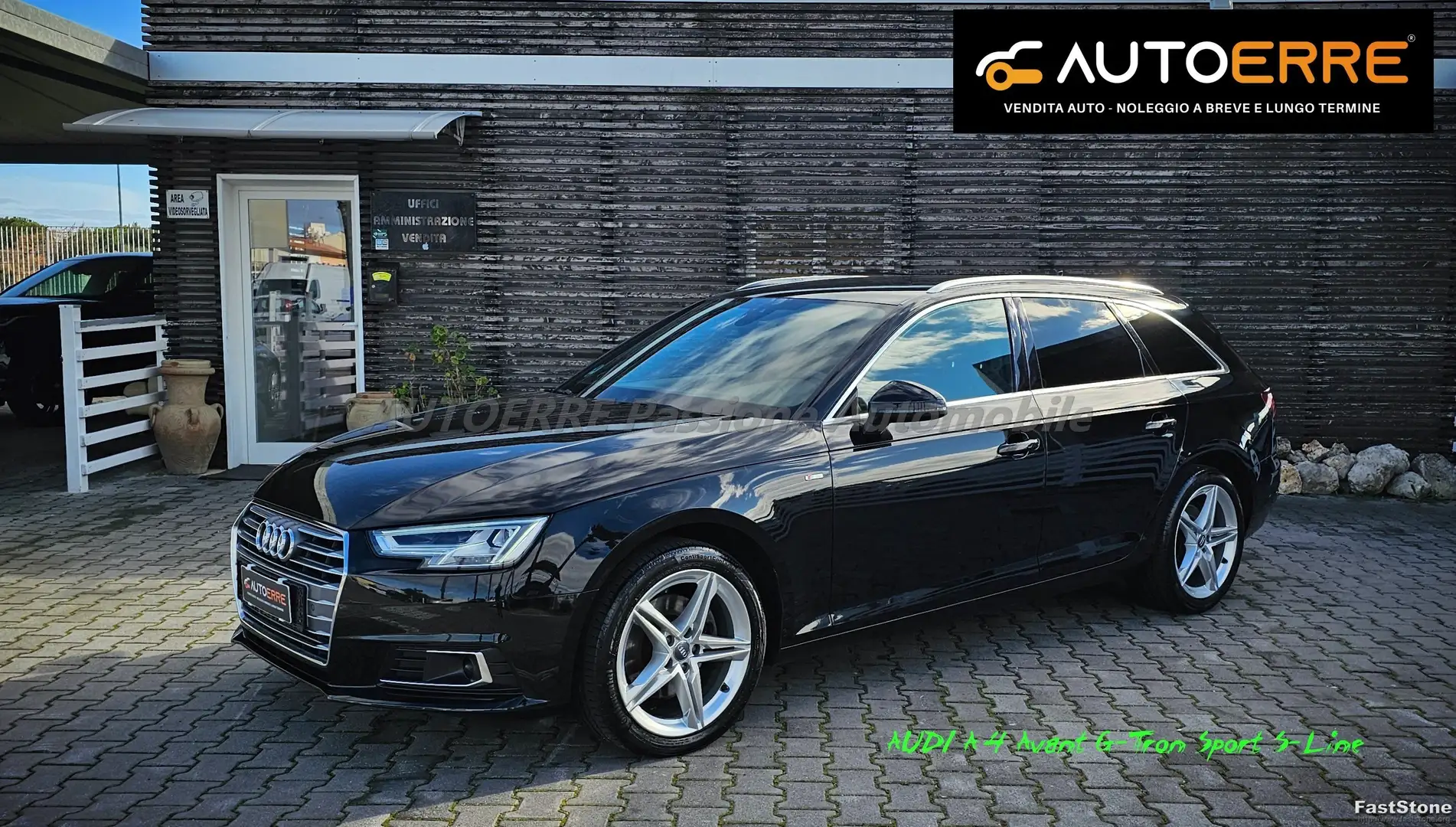Audi A4 Avant 2.0 g-tron S line edition Noir - 1