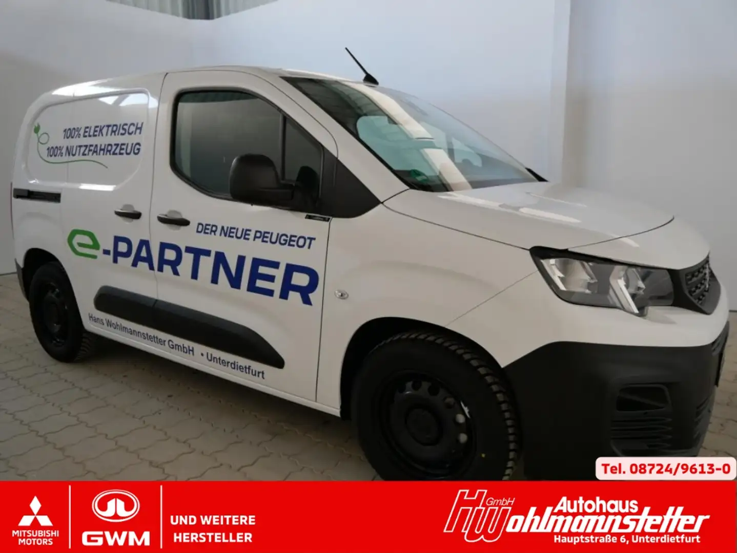 Peugeot Partner E - L1 Premium Weiß - 1