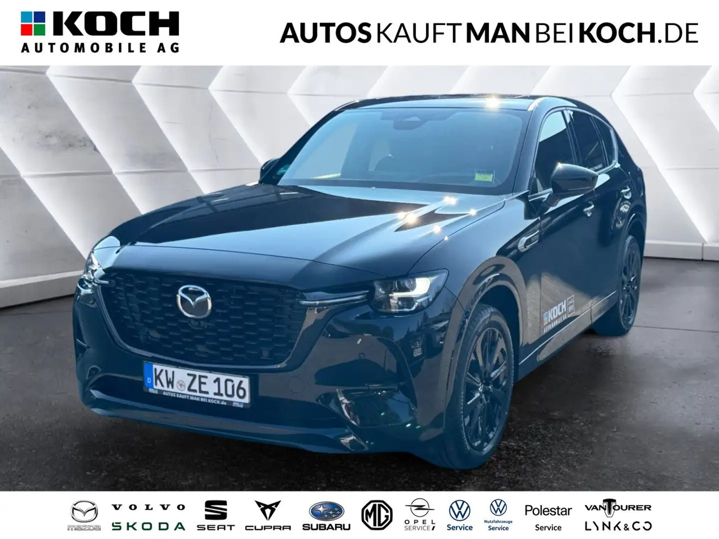 Mazda CX-60 3.3L e-SKYACTIV D 254ps 8AT AWD Homura Plus Schwarz - 1