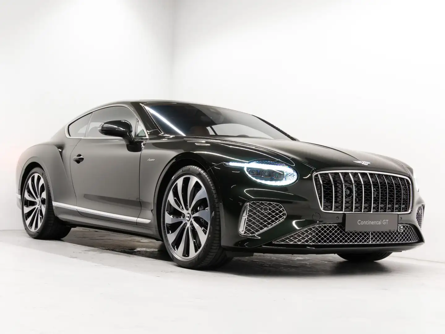 Bentley Continental GT 4.0 V8 Hybrid Azure B&O | ROTATING DISPLAY | LED W Groen - 2