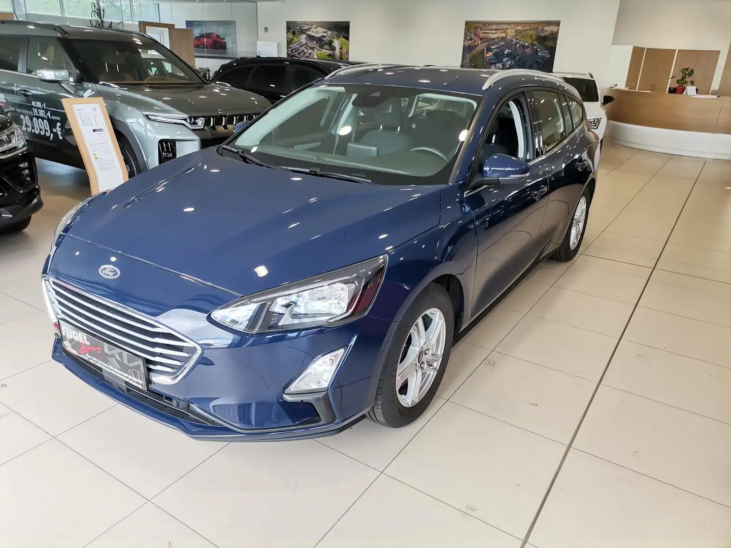 Ford Focus 1.5 EcoBlue TDCi Cool & Connect Sound|Navi|LED|RFK Blau - 2