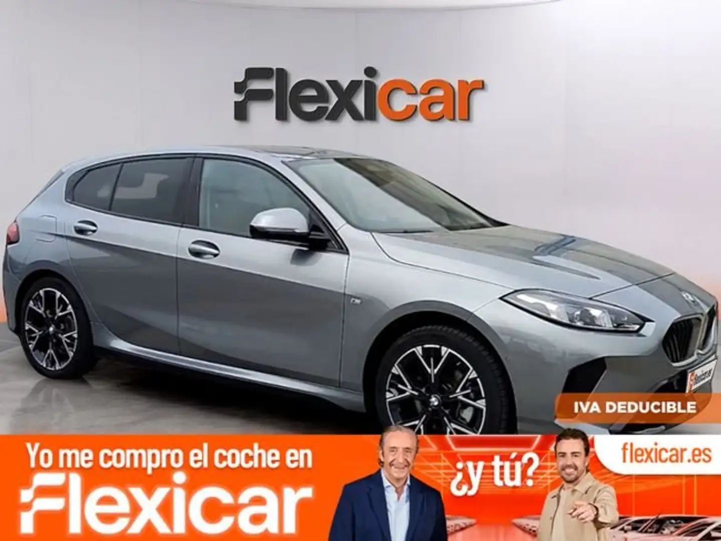 BMW 120 120d Gris - 1