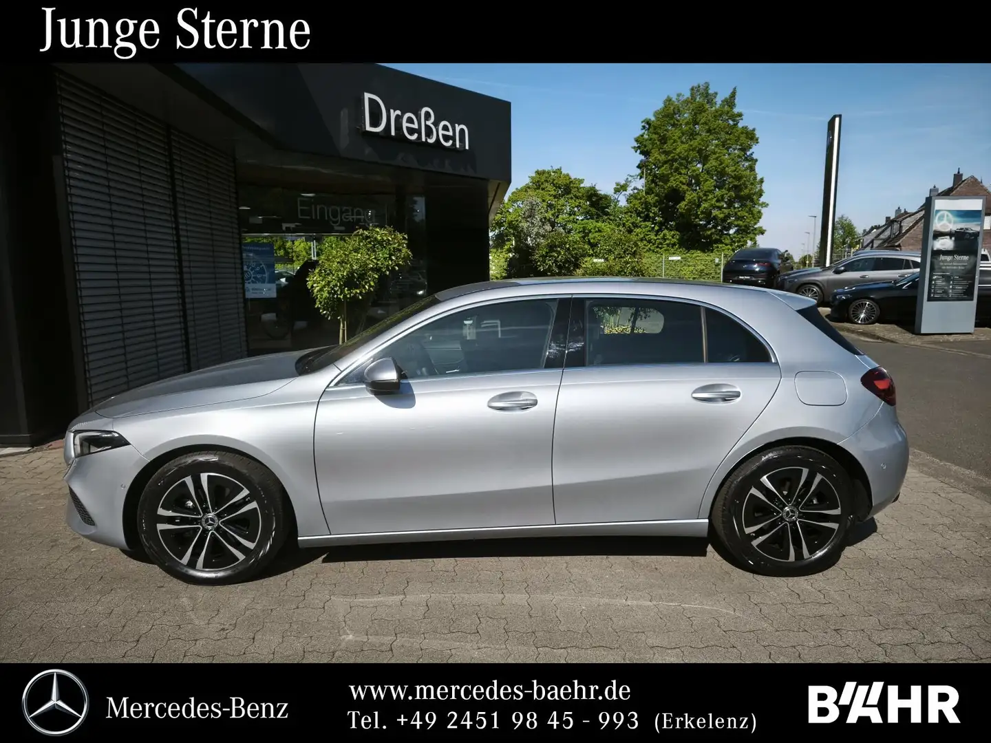 Mercedes-Benz A 180 A 180 d Progressive/MBUX-Navi/LED/RFK/SHZ/LMR17" Silber - 2