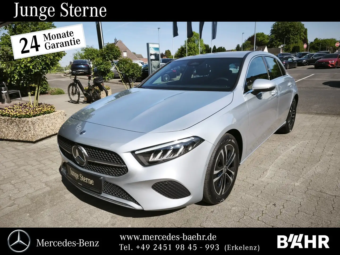 Mercedes-Benz A 180 A 180 d Progressive/MBUX-Navi/LED/RFK/SHZ/LMR17" Silber - 1