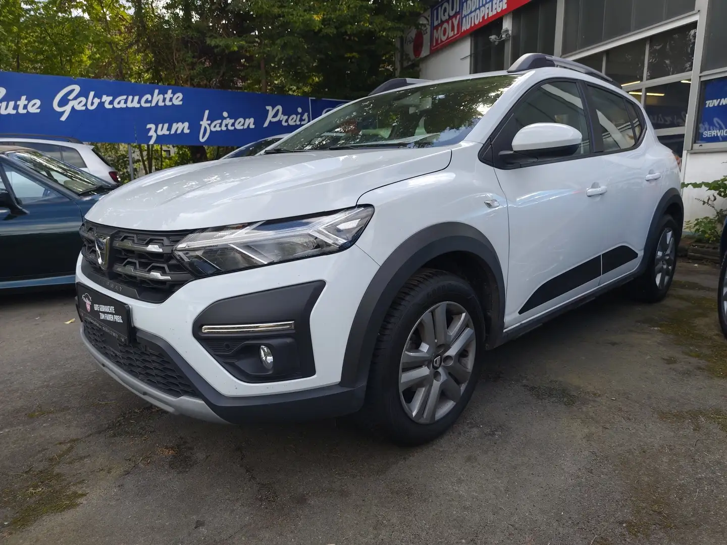 Dacia Sandero Stepway Comfort Navi AHK , Allwetterreifen Weiß - 1