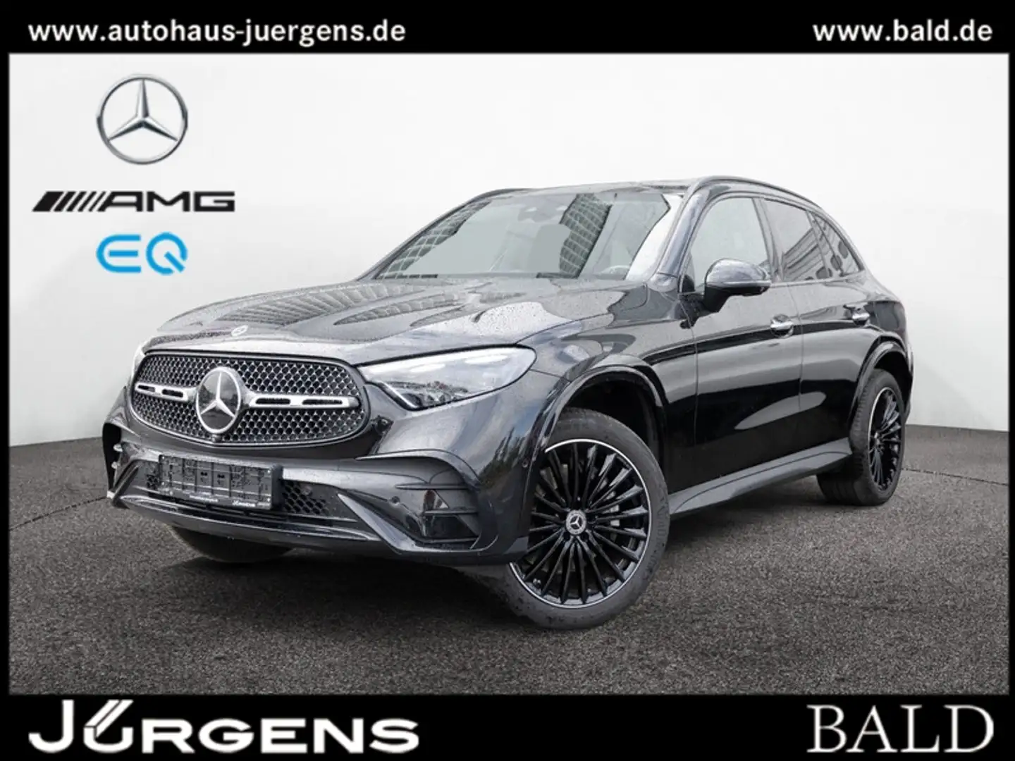 Mercedes-Benz GLC 400 e 4M AMG-Sport/Pano/Burm/AHK/Night/Distr Schwarz - 1