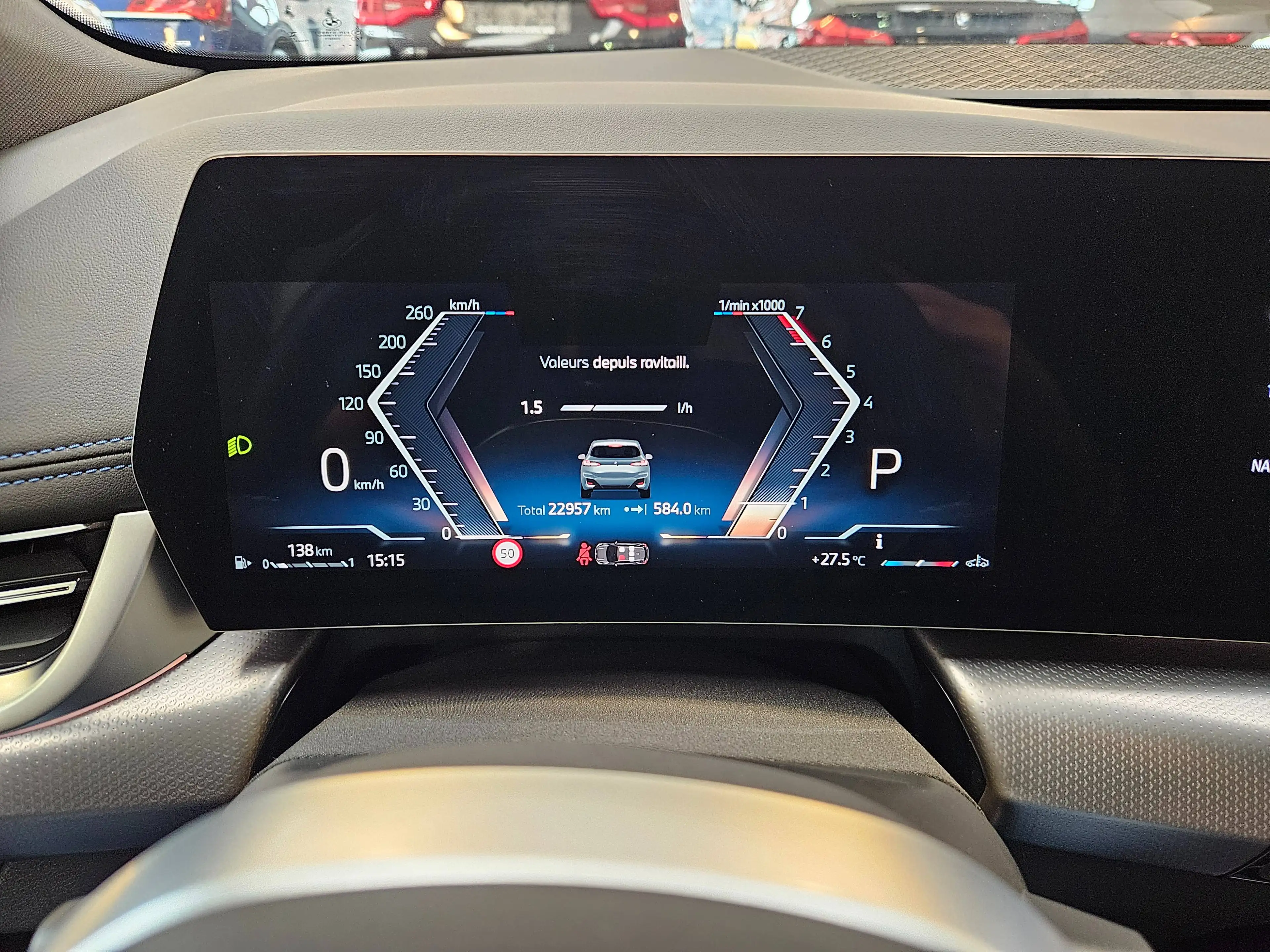 BMW 220 ACTIVE TOURER 220iA MHEV,PACK M ,AUTO,CUIR MASSANT,PHARES LED,CAMERA,GPS,ANDROID,GARANTIE CONSTRUCTEUR — photo 15