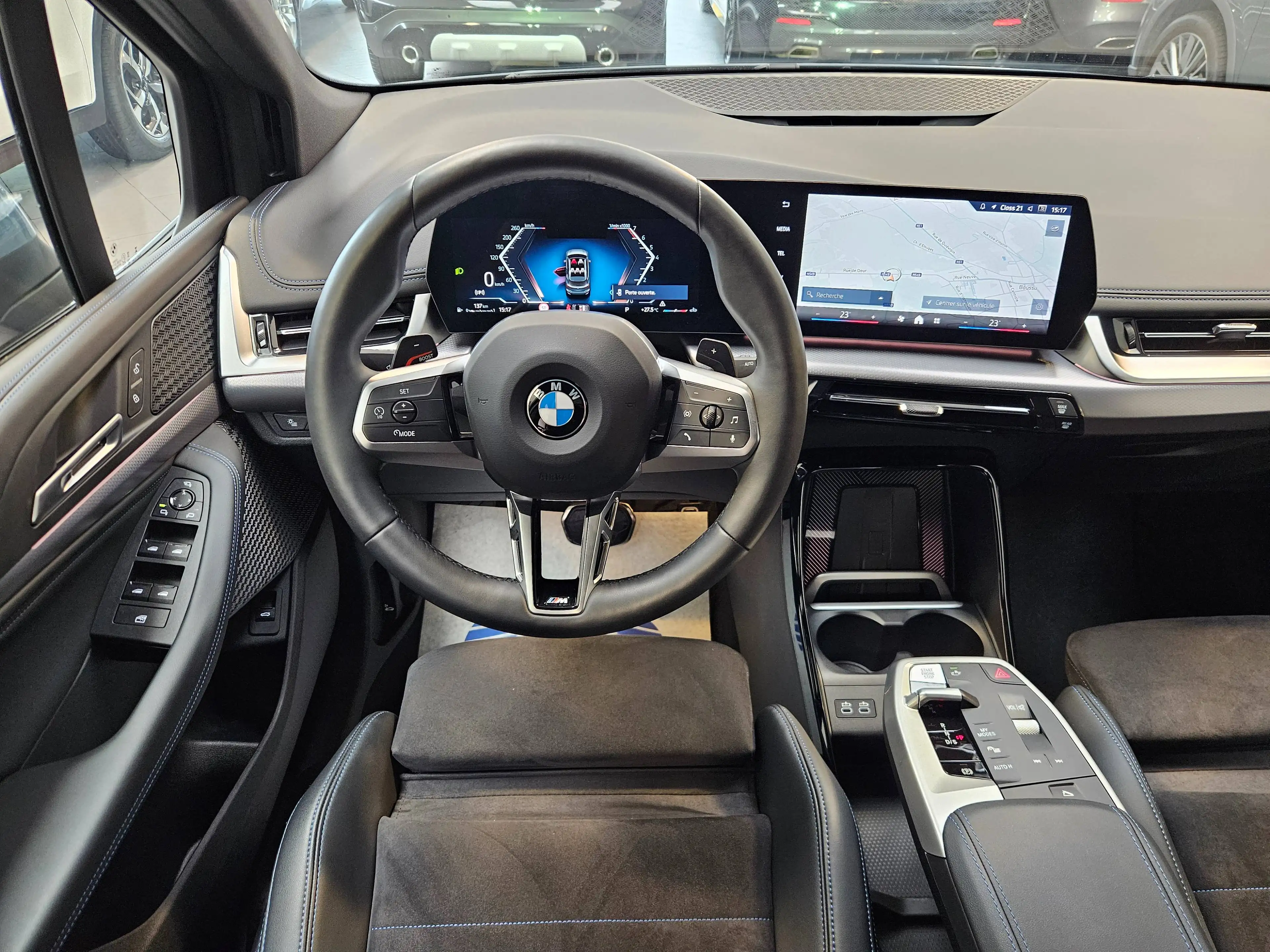 BMW 220 ACTIVE TOURER 220iA MHEV,PACK M ,AUTO,CUIR MASSANT,PHARES LED,CAMERA,GPS,ANDROID,GARANTIE CONSTRUCTEUR — photo 14
