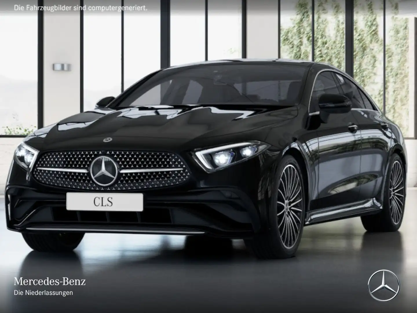 Mercedes-Benz CLS 450 Cp. 4M AMG WideScreen Multibeam Burmester Schwarz - 2