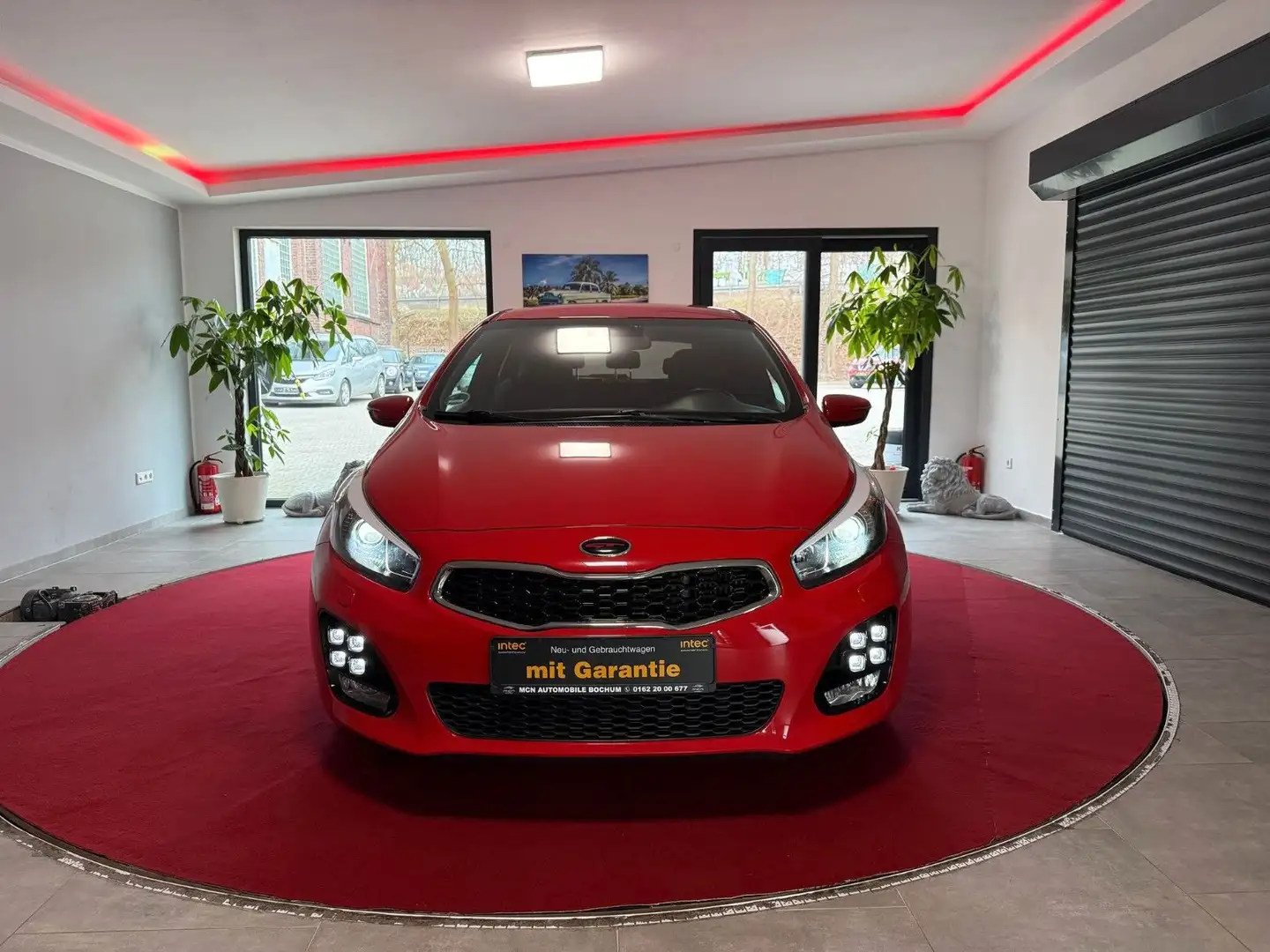 Kia Ceed / cee'd Kia Ceed GT-Line DCT  AUTOMATIK/WINTERPAKET/NAVI Rouge - 2