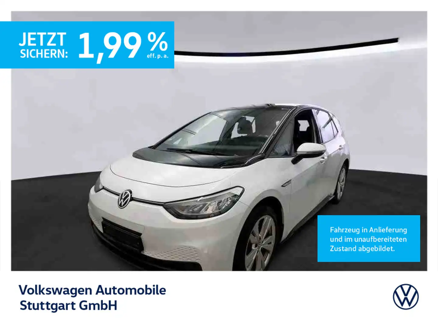 Volkswagen ID.3 Pro S Navi LED PDC SHZ Weiß - 1