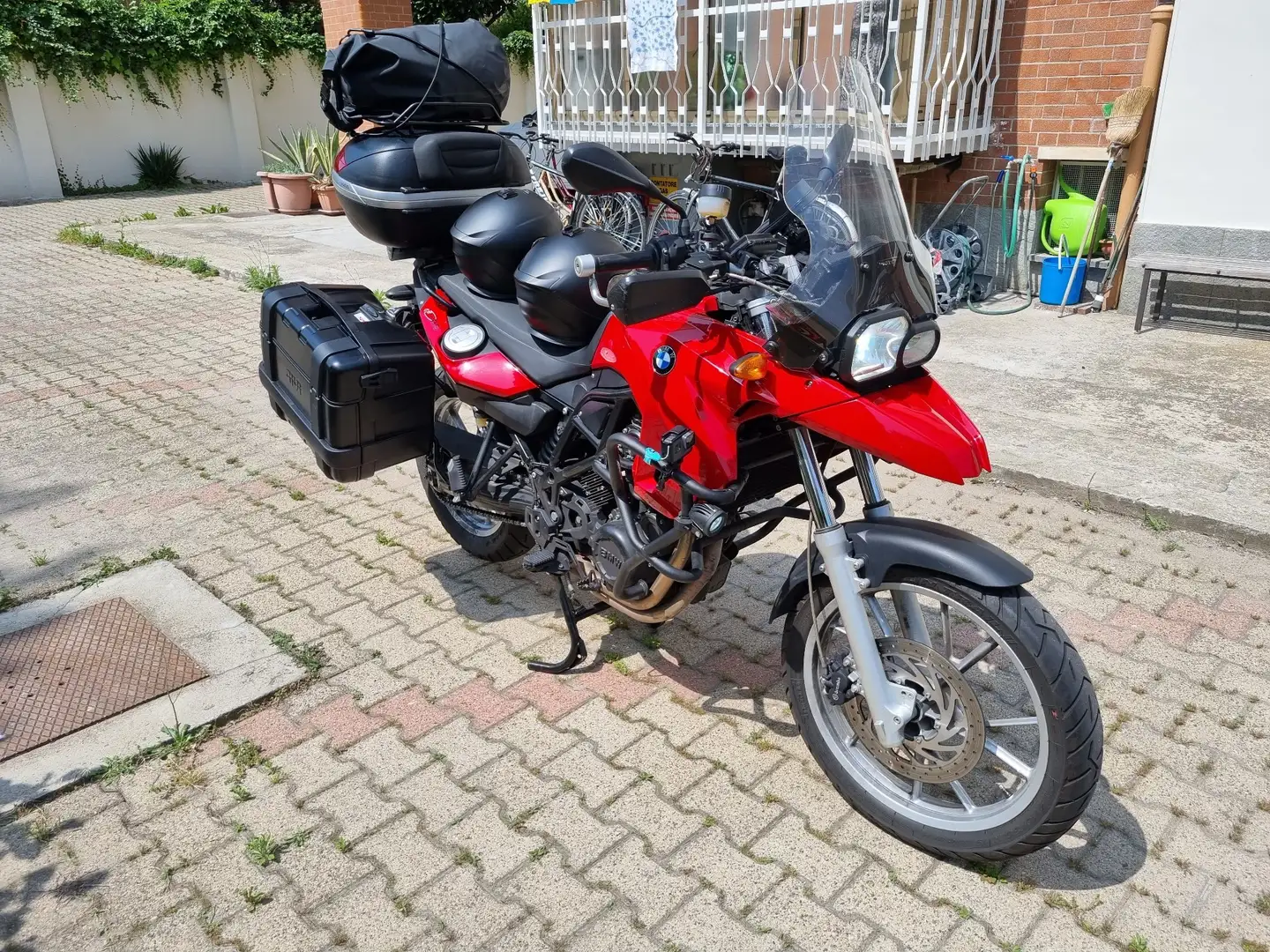 BMW F 650 GS turismo Rosso - 2