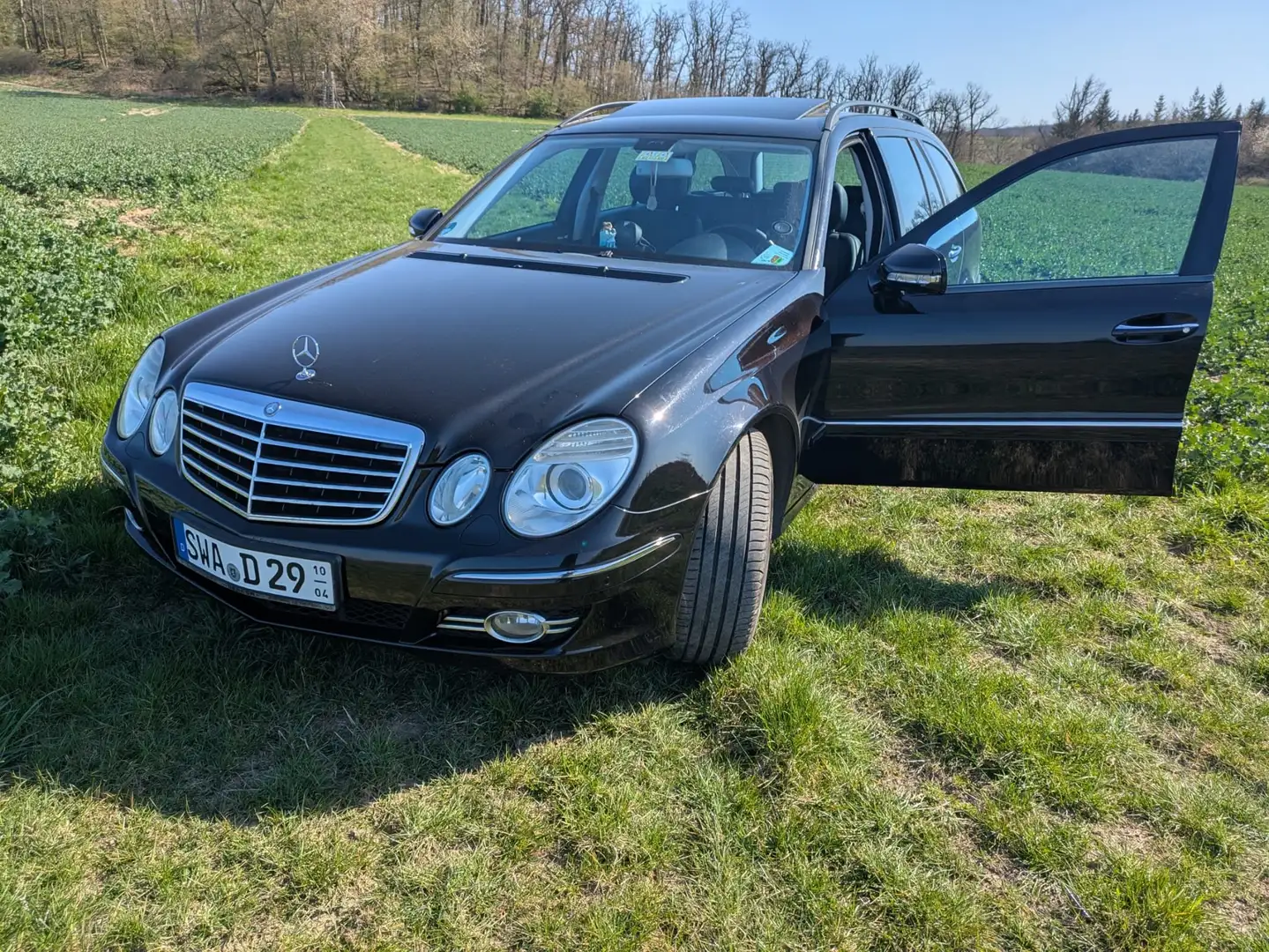 Mercedes-Benz 220 w211 s211 220 CDI Avantgarde Automatik Noir - 2