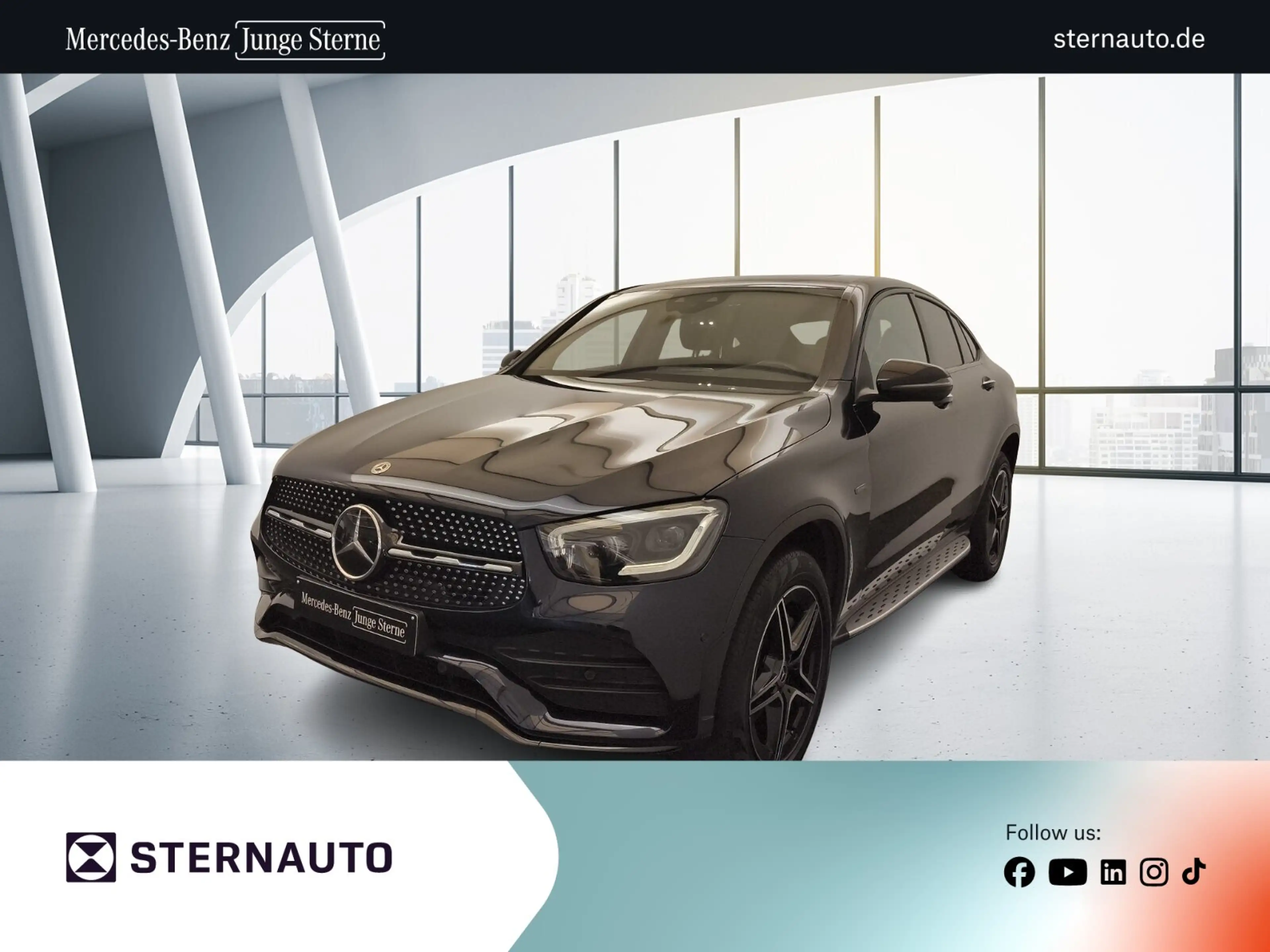 Mercedes-Benz GLC 300 GLC 300 e 4M Coupé AMG Distr RüCam Multibeam AHK HUD