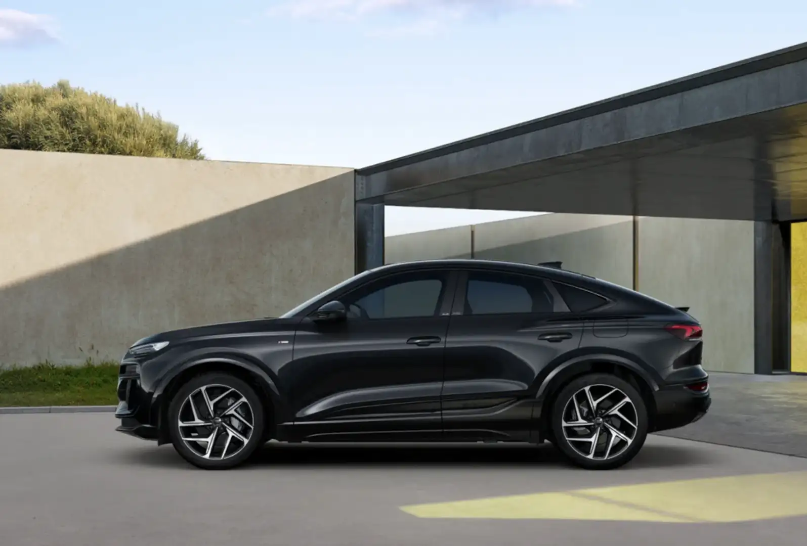 Audi Q6 e-tron Sportback quattro Black line 285kW 100KWh Negro - 2