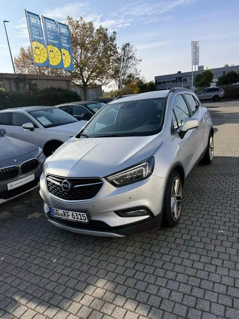 Opel Mokka Edition Mokka X *140PS*AT+LED+SHZ Zilver - 1