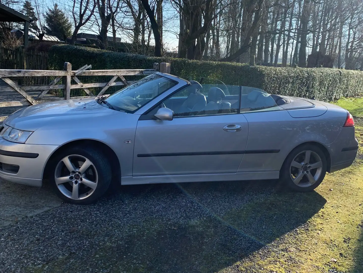Saab 9-3 9-3 1.9 Cabriolet TiD DPF Vector Argent - 1