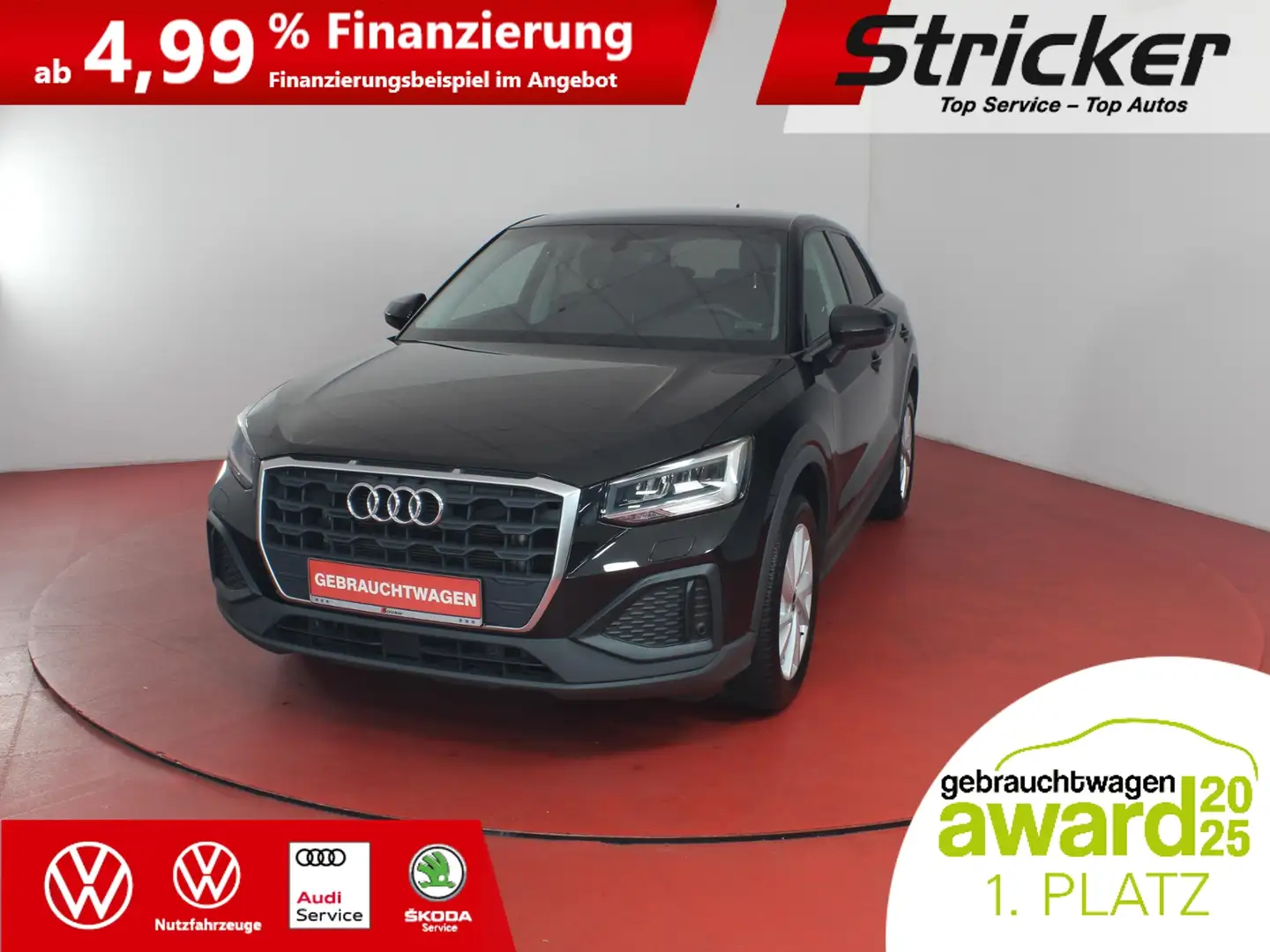 Audi Q2 35TFSI S-Tronic 261,-ohne Anzahlung Kamera Sitzhe Schwarz - 1