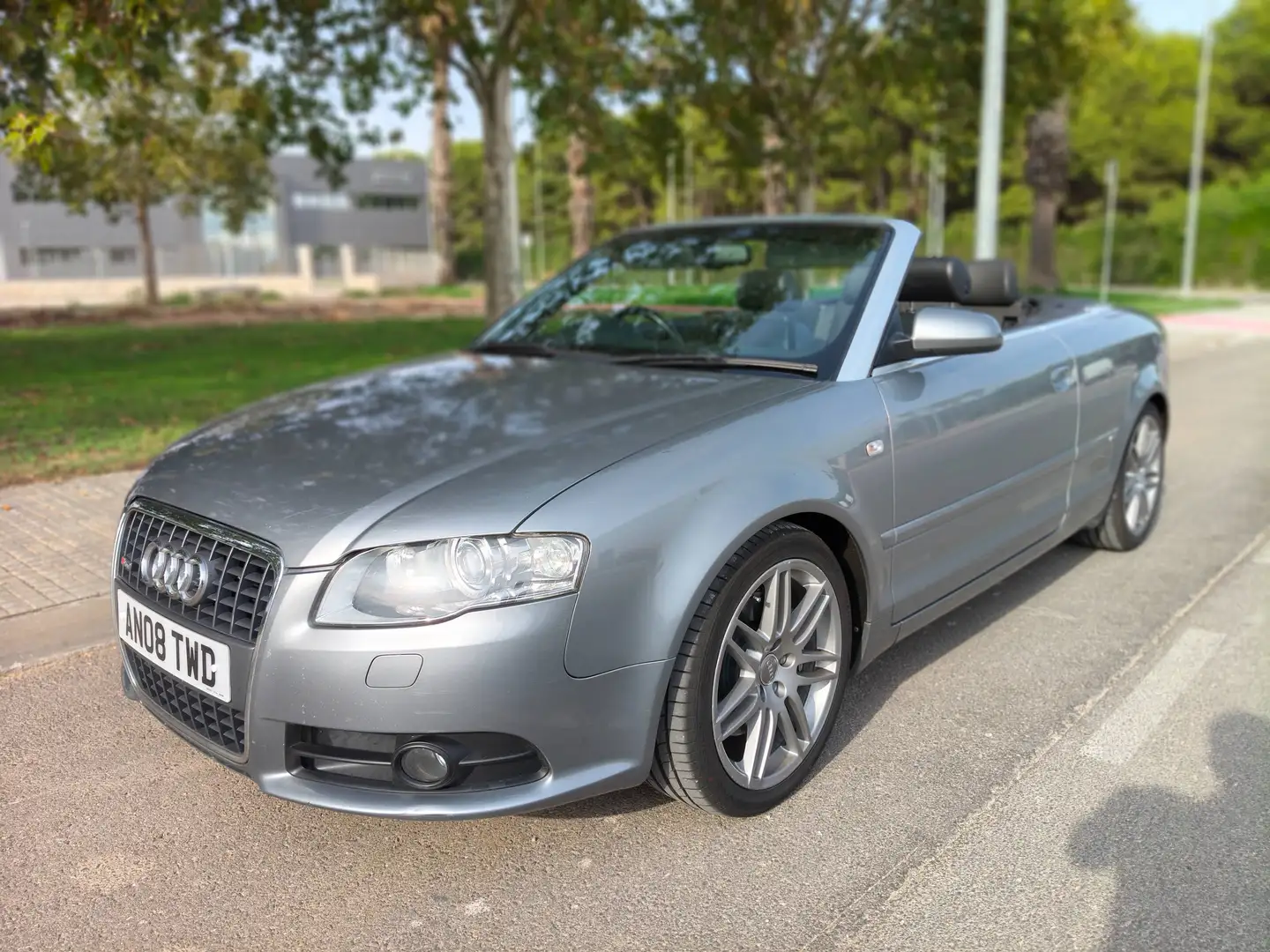 Audi Cabriolet Cabrio 2.0 TFSI Gris - 1