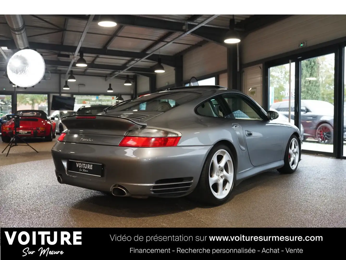 Porsche 911 911 3.6i Turbo - 420ch - Suivi complet - Toit ouvrant -Tiptronic Grau - 2