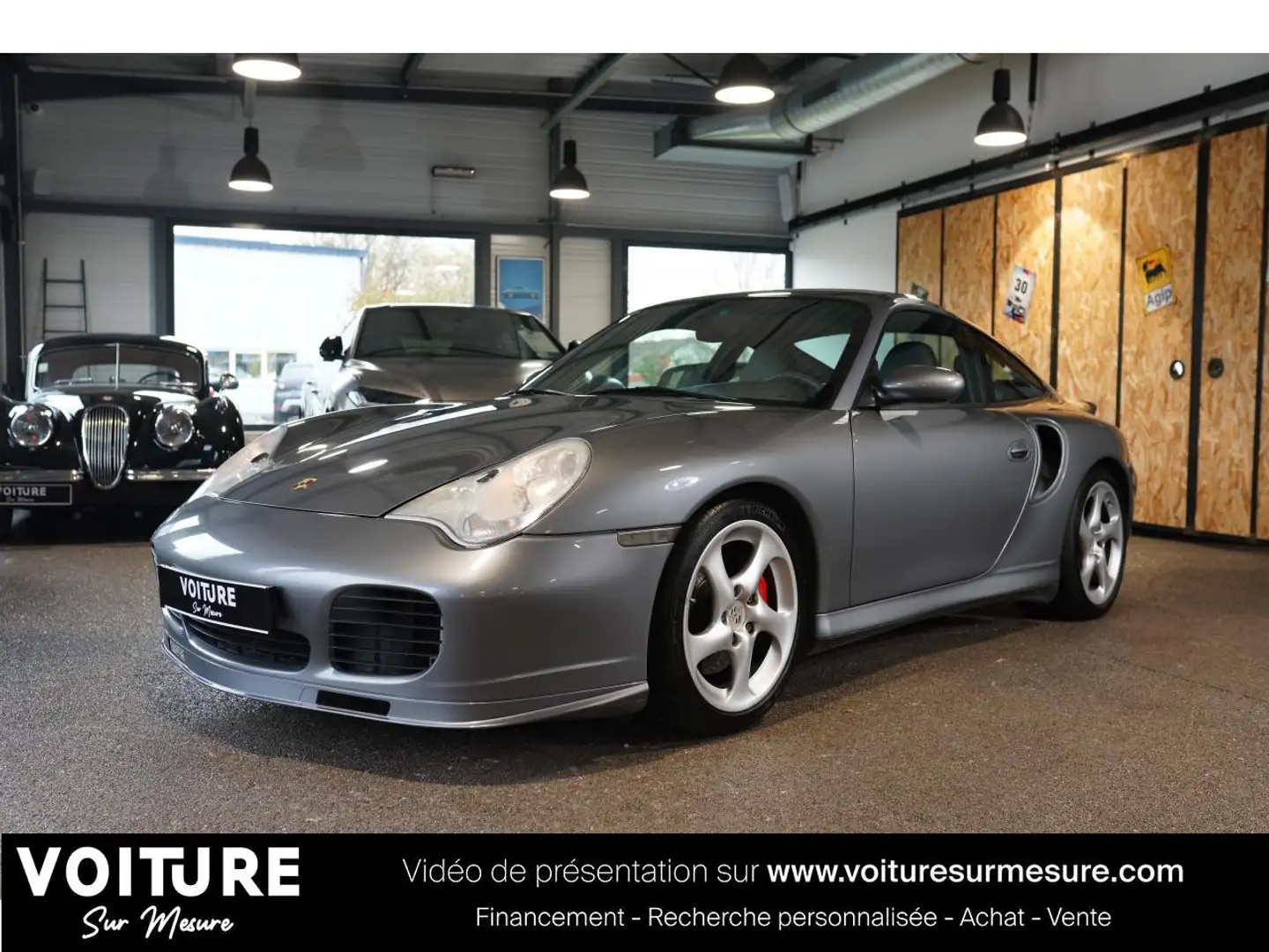 Porsche 911 911 3.6i Turbo - 420ch - BVA Tiptronic - Suivi complet Gris - 1