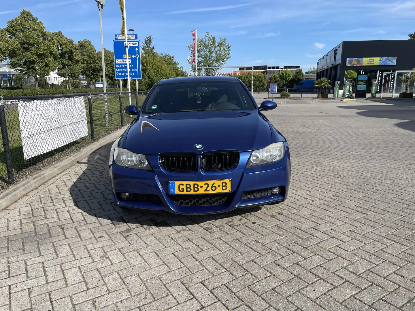 BMW 330 Bmw e91 318i M-Sport plava - 1