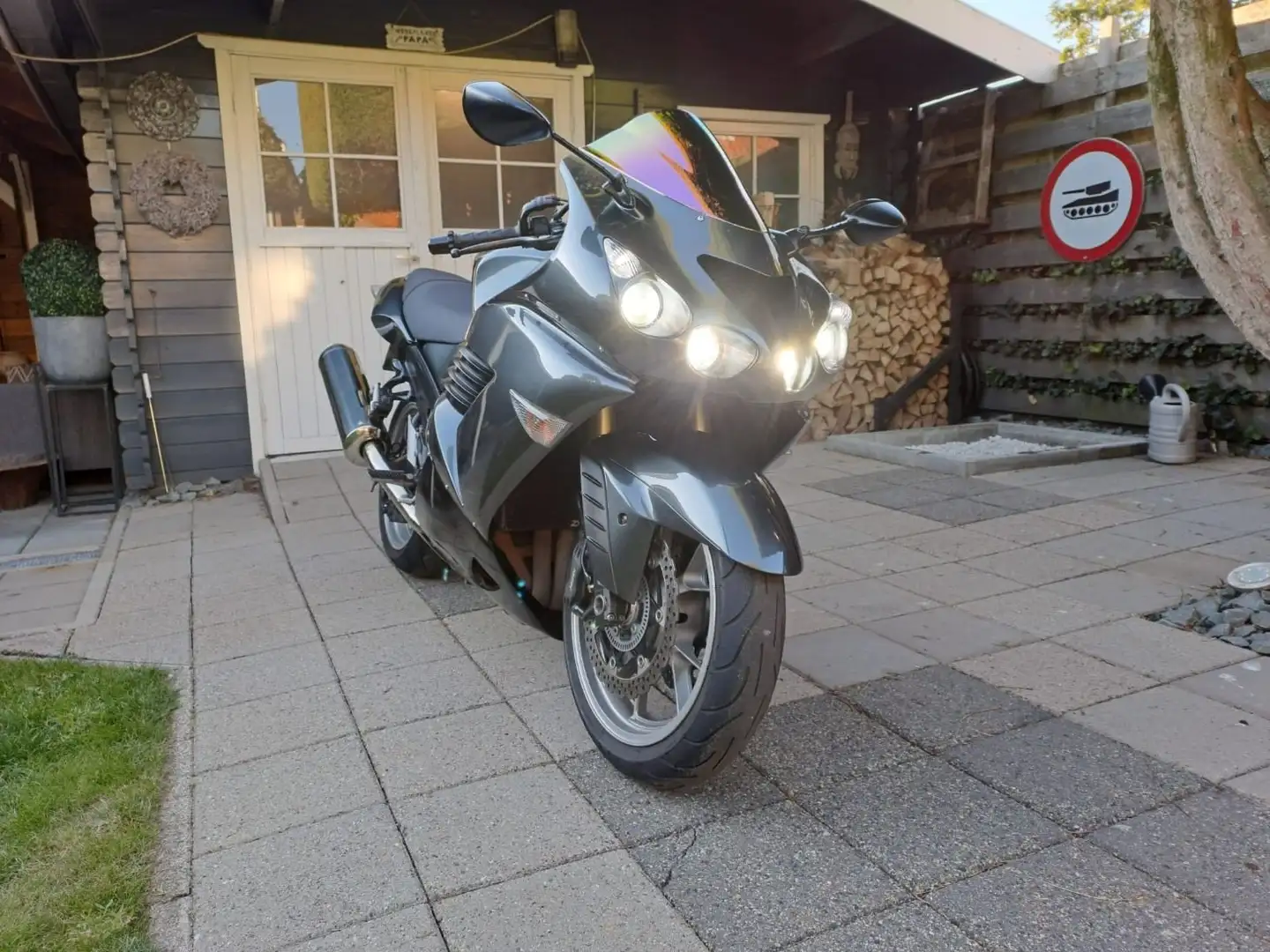Kawasaki ZZR 1400 Zwart - 2