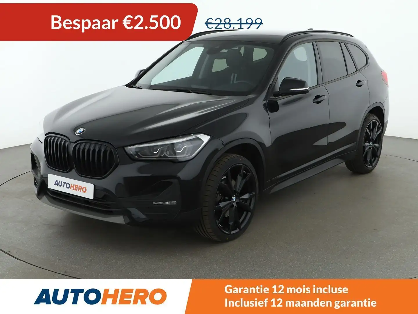 BMW X1 sDrive 18i Advantage Czarny - 1