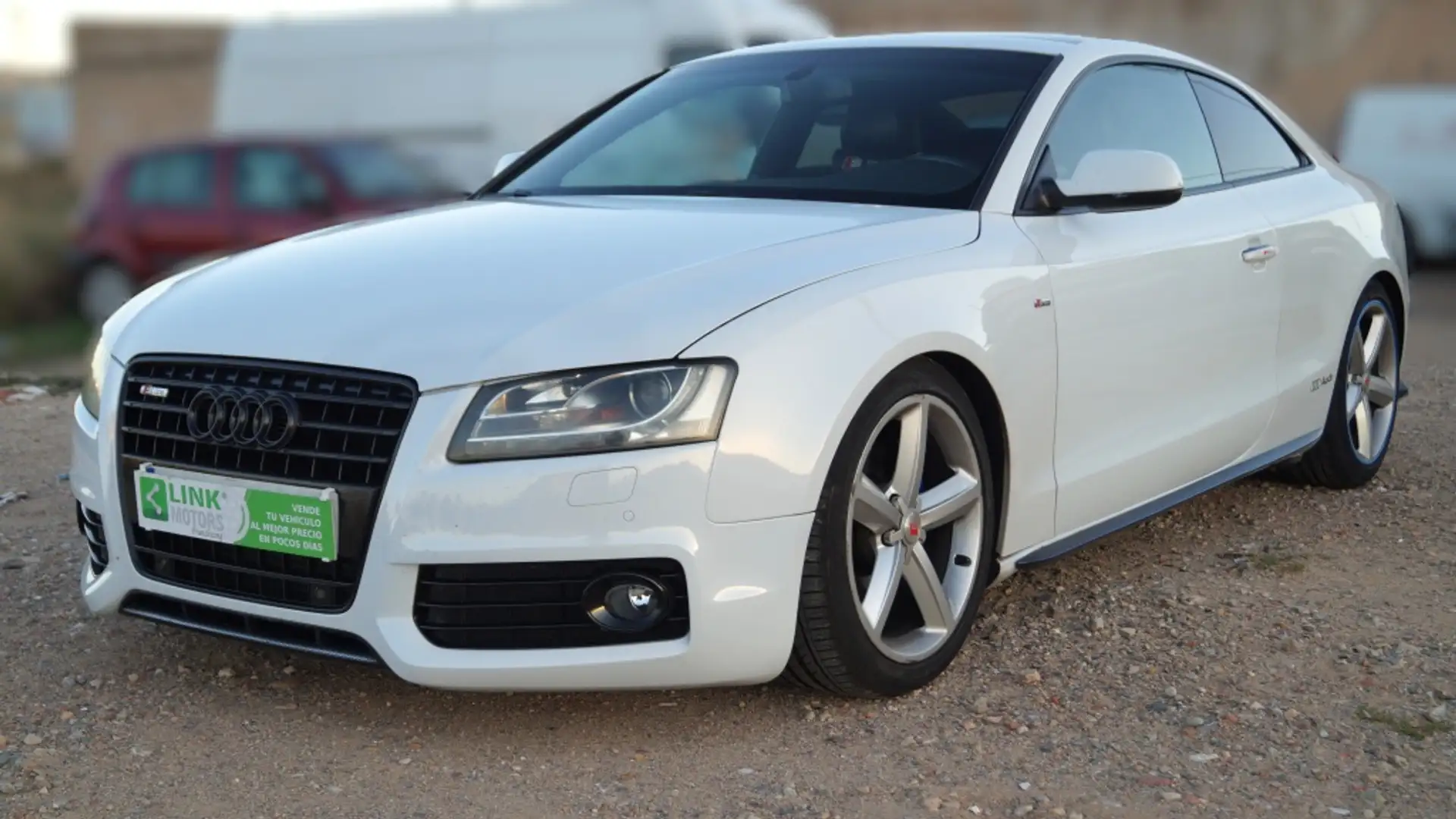 Audi A5 Coupé 2.7TDI Multitronic Blanc - 1